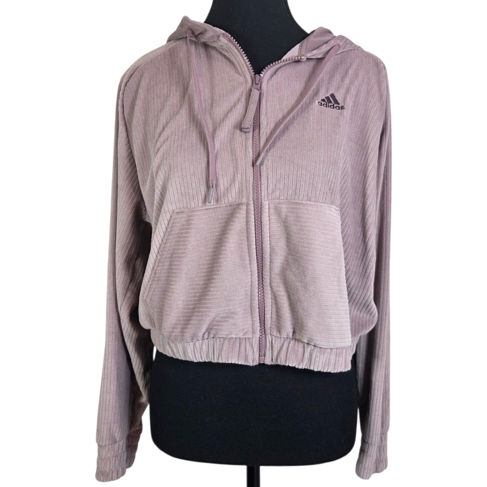Adidas Women's Hyperglam Hoodie In Purple Tone Size Small